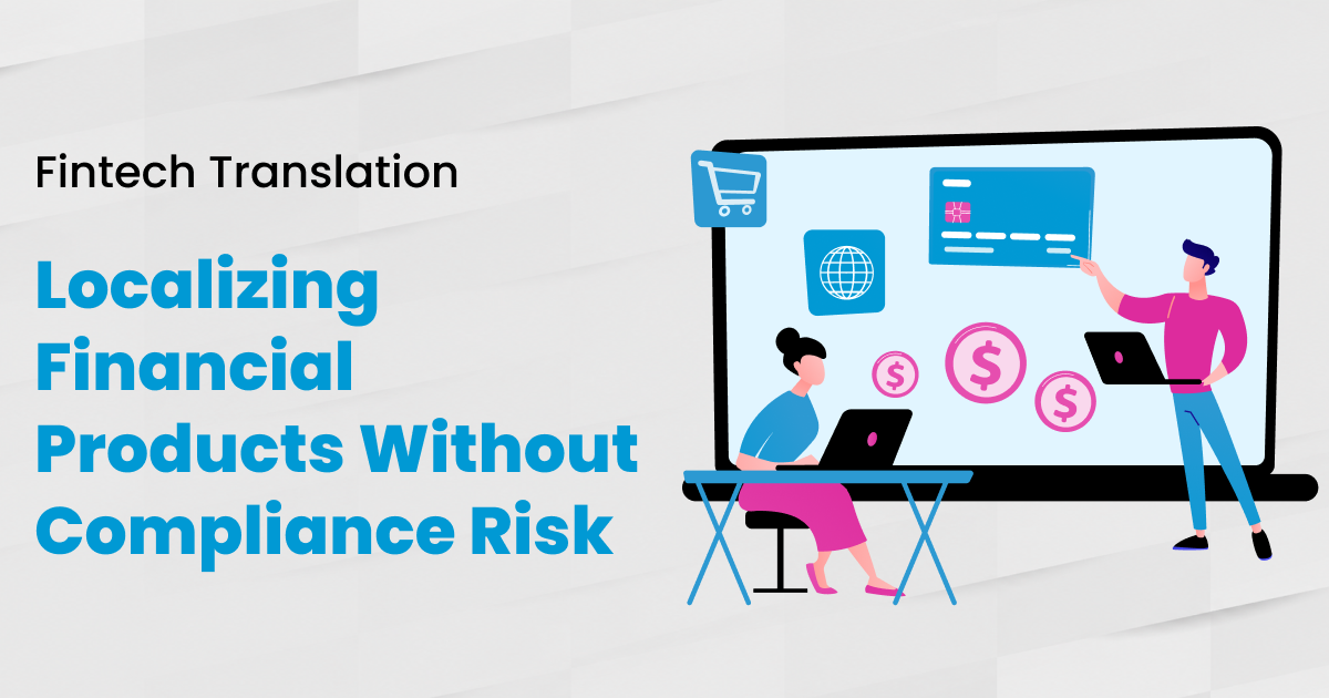 Fintech translation compliance risk map across a financial product