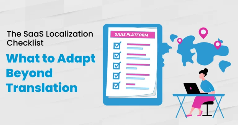 SaaS localization checklist showing the layers to adapt beyond translation