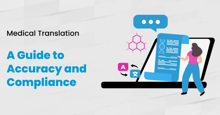 Medical translation services workflow showing risk tiers, review layers and regulatory compliance checkpoints